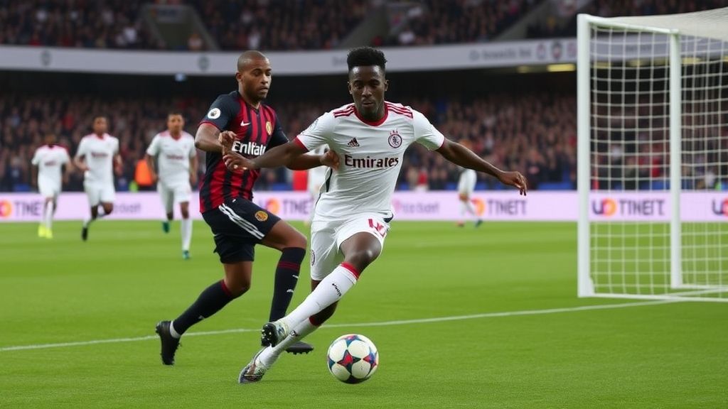 【子承父业】蒂莫西·维阿欧冠首秀破门，重现父亲乔治·维阿传奇时刻