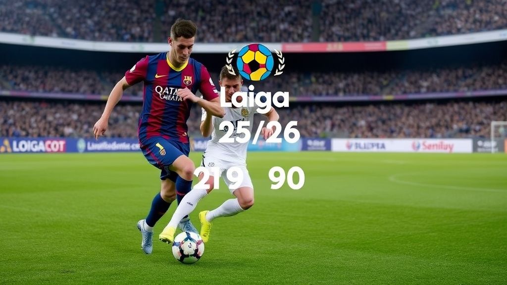 西甲2025/26赛季赛程重磅发布：国家德比定档10月 升班马遭遇卫冕冠军