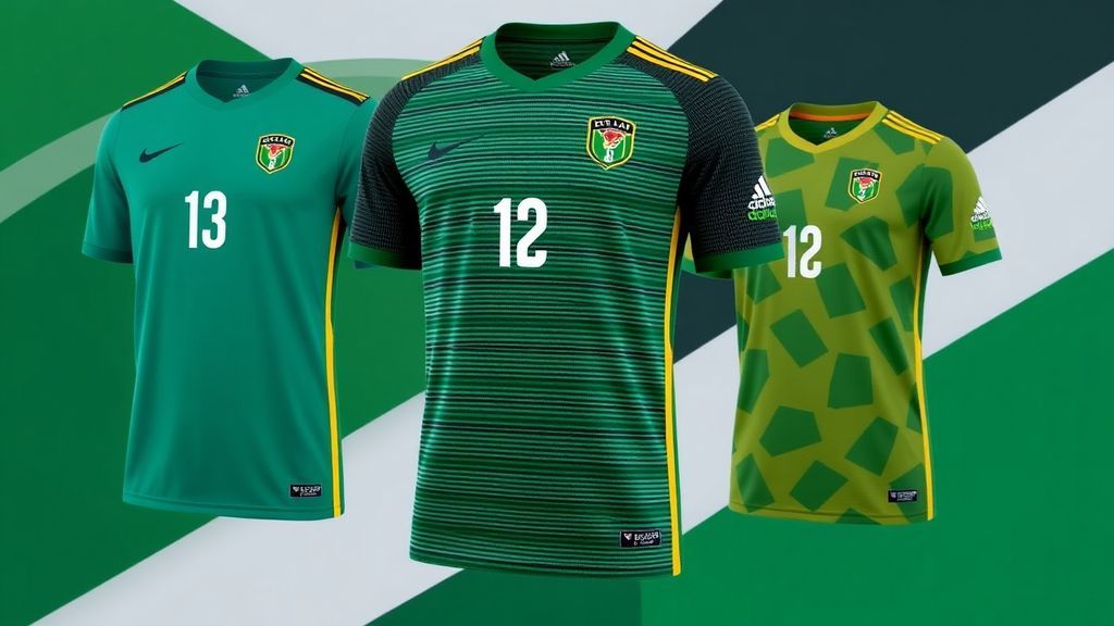 阿迪达斯2026南非主场球衣：彩虹国度的绿茵新装