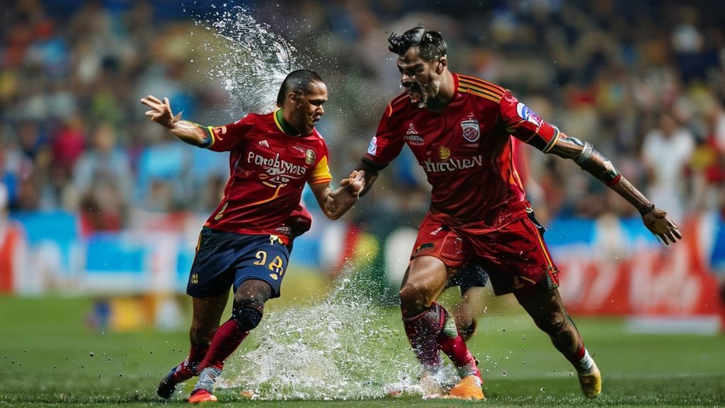 水瓶偷袭引爆南美德比！格雷米奥客场捧杯终结20年等待