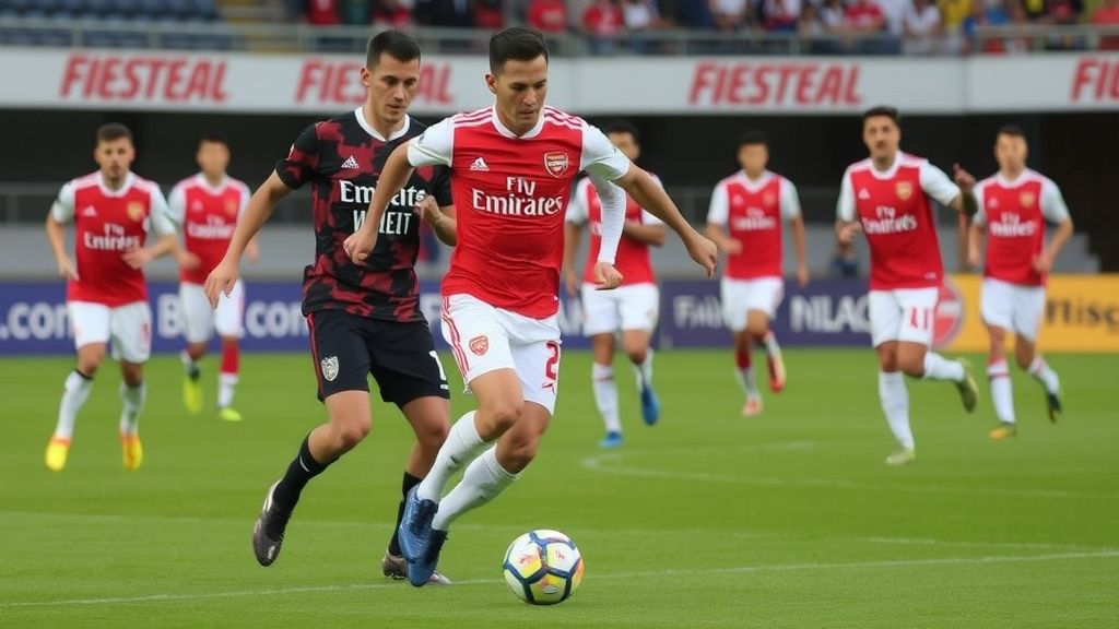 【季前开门红】萨卡一锤定音！阿森纳1-0力克AC米兰