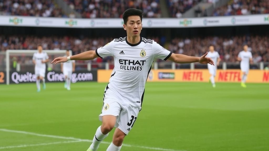 孙兴慜空降洛杉矶引爆美职联！26.5亿韩元转会费背后的亚洲传奇征程