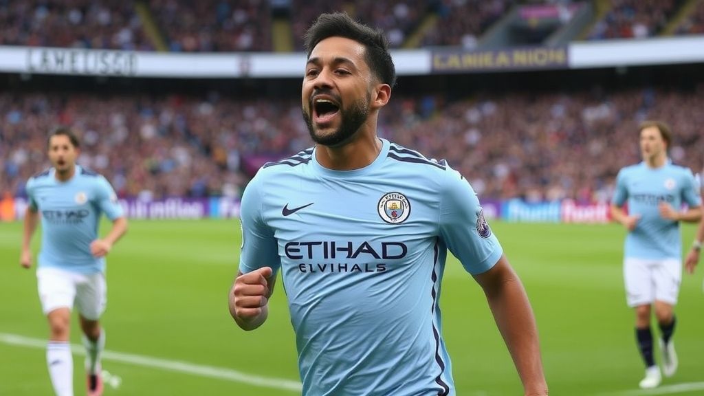 曼城新星里科·路易斯：百场里程碑如梦似幻